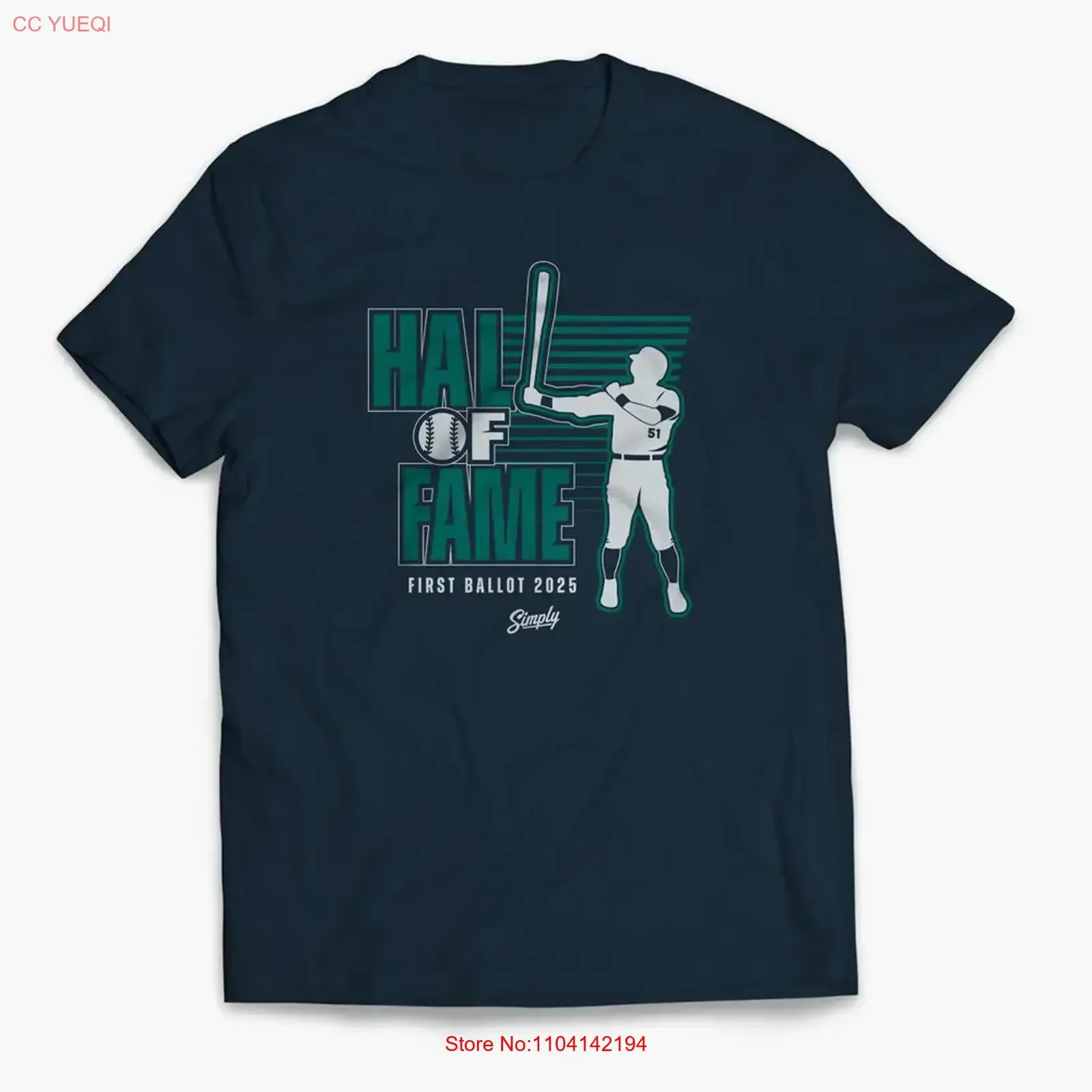 2025 Ichiro Baseball Hall of Fame T Shirt Legend Fan  vintage Washed Stylish designer clothes homme Top For Everyday Wear
