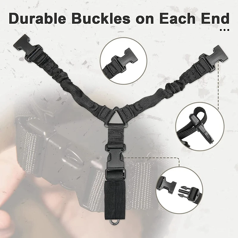 Hot Adjustable Sling Quick Release Flexible Durable Sling With Hook For Outdoors Hunting