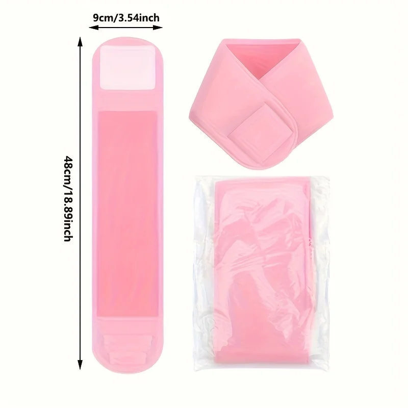 Reusable Silicone Gel Anti Aging Patch for Neck Mask SPA Wrap Mask Moisturizing Belt Beauty Skin Care Women Neck Mask