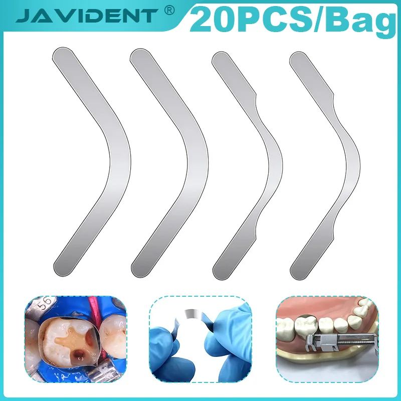 Dental Impression Trays, Stainless Steel Non-Porous Molding Strips, High-Temperature Sterilization, Dental Restoration Tools