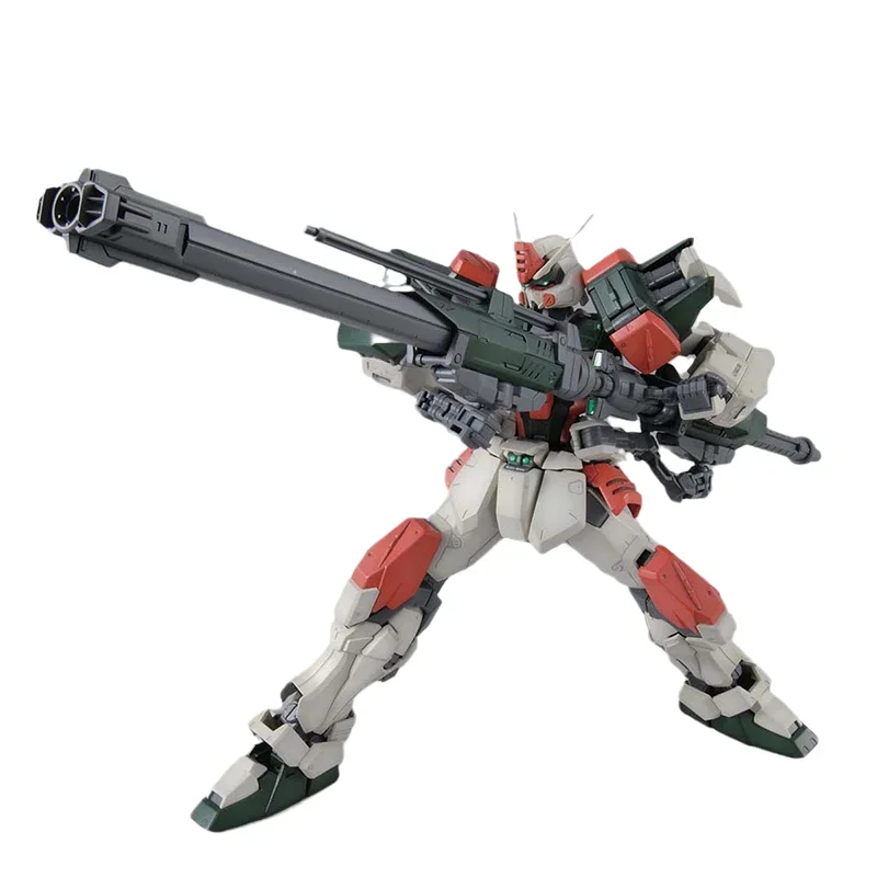 Spot Direct Delivery Bandai Original Anime Collectible GUNDAM Model MG 1/100 BUSTER GUNDAM Action Figure Assembly Toys For Kids