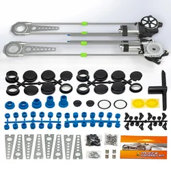 Kit di conversione del regolatore dell'ascensore del alzacristallo elettrico universale Pickup a 2 porte