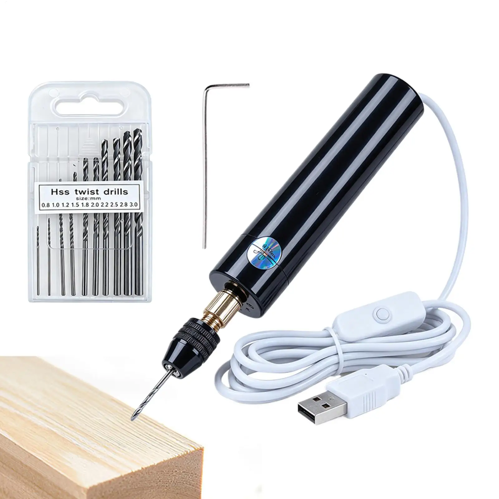 Mini Handheld USB Engraving Pen Mini Electric Dril DIY Hand Tools Plug And Play Etching Pen For Artists DIYers Beginners