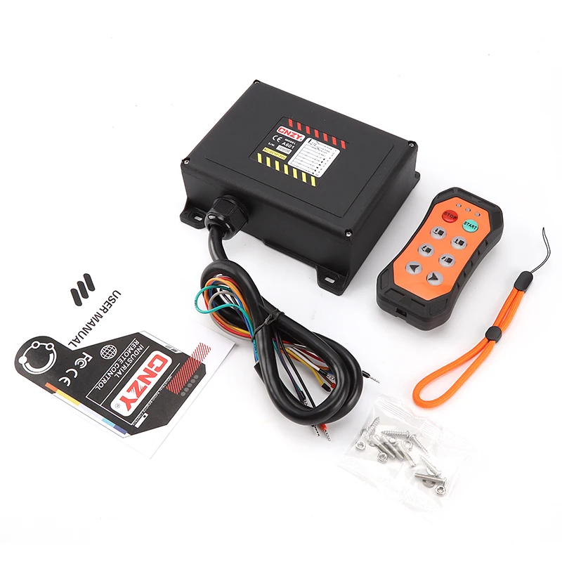 6 Keys Industrial Radio Crane Remote Control Switch Hoist Overhead Crane Car Tailgate Lifting