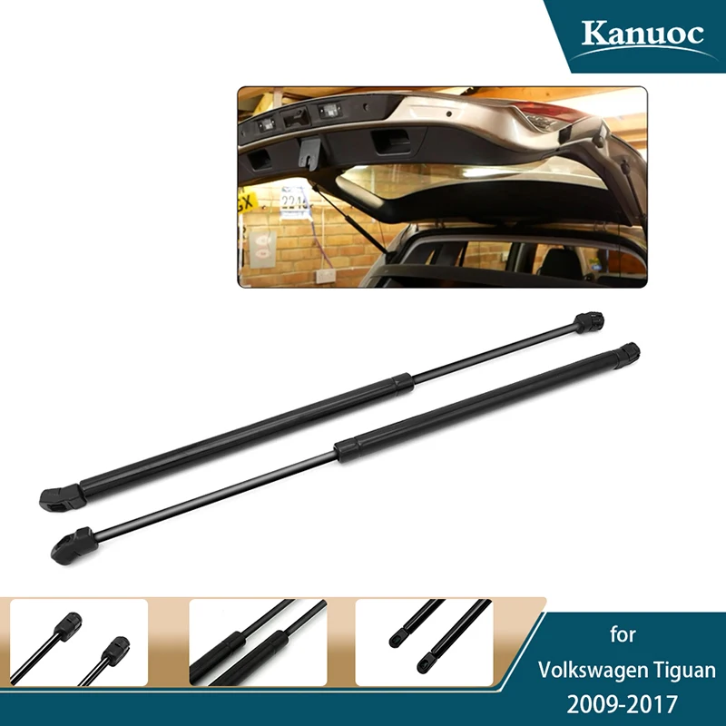 2Pcs/set For Volkswagen Tiguan 2009 2010 2011 2012 2013 2014 2015 2016 2017 Car Trunk Tailgate Lift Support Shock Struts