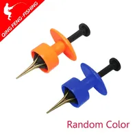 1PCS Portable Fishing Baits Lightweight Clip Fishing Lures Professional Earthworm Bloodworm Clip Fishing Tackle Accessory
