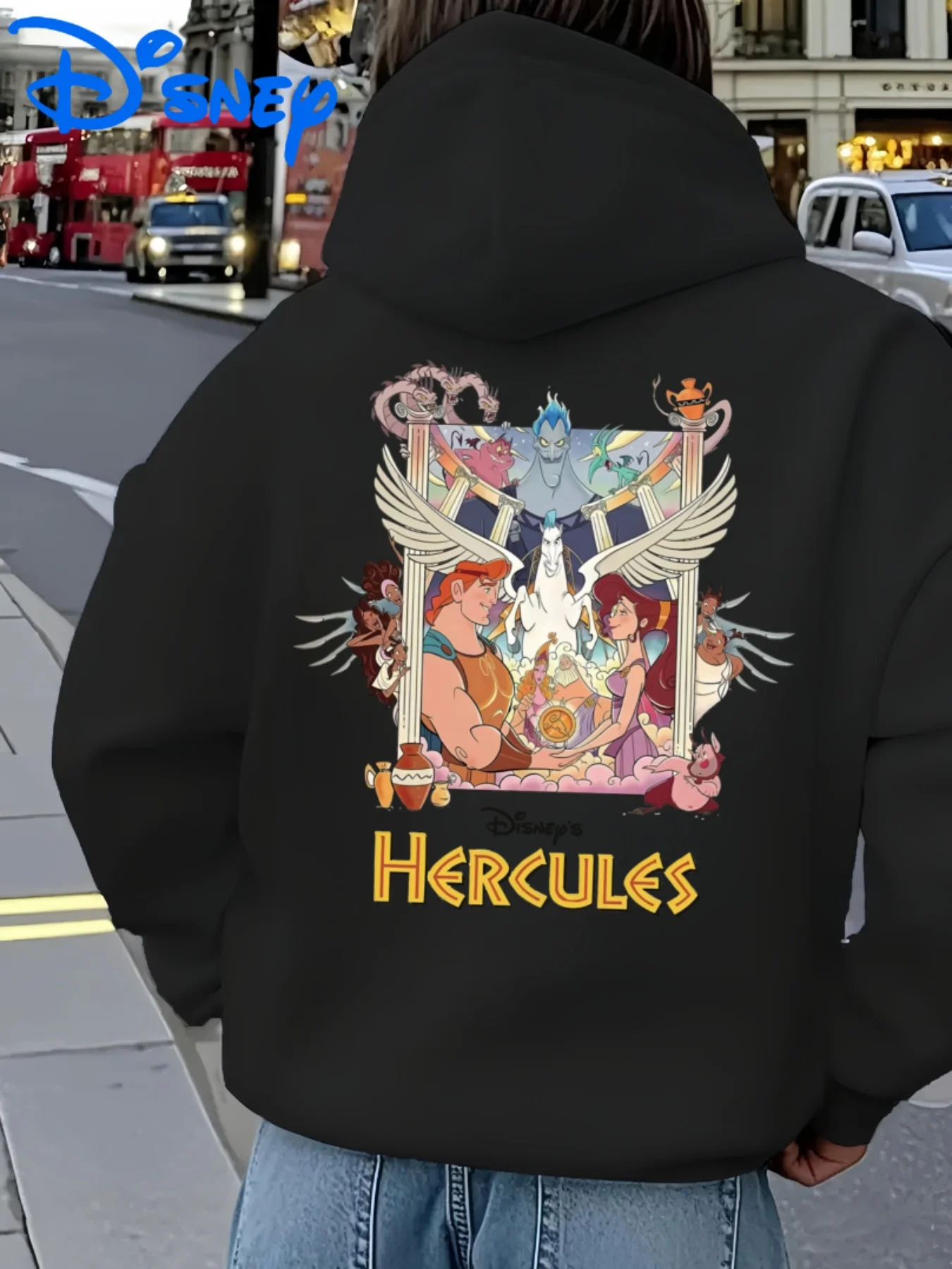 هوديي ديزني الأصلي مع ملابس التسعير الصحيح للرجال والنساء، ملابس بقلنسوة، سويت شيرت بقلنسوة