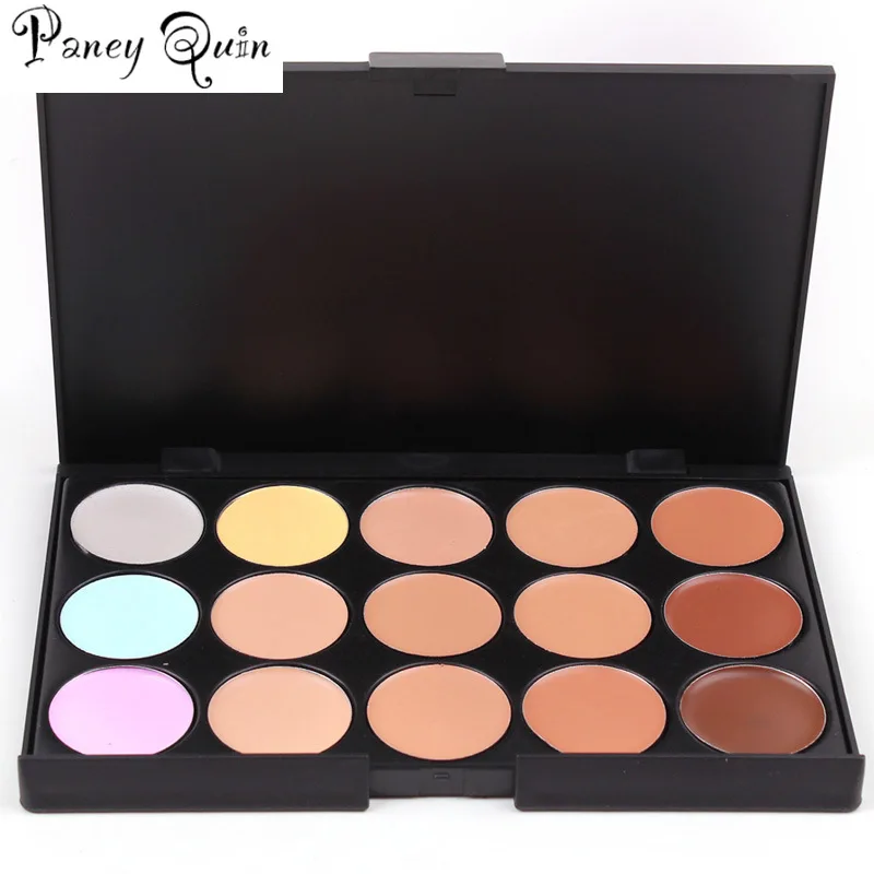 

Concealer Palettes 15 Colors makeup Foundation Facial Face Cream Cosmetic contour palette Full Coverage Flawless Makeup brush