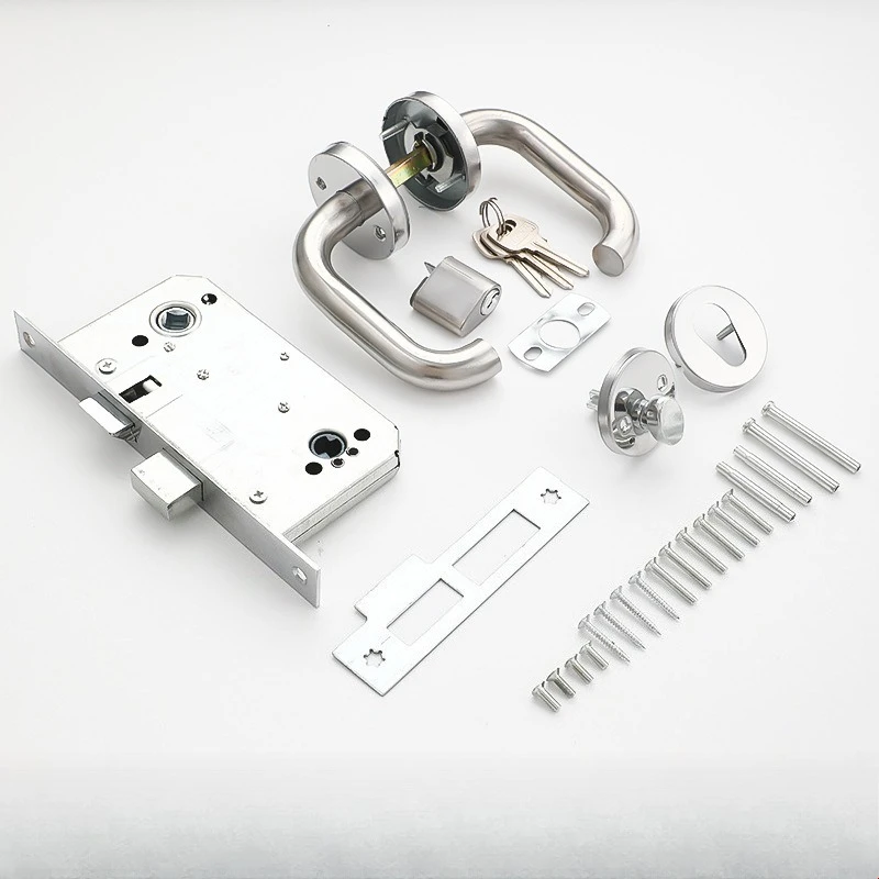 Fire Exit Panic Bar Push Pad, 304 Stainless Steel Emergency Door Lock for Sliding Doors, Safety Escape Device