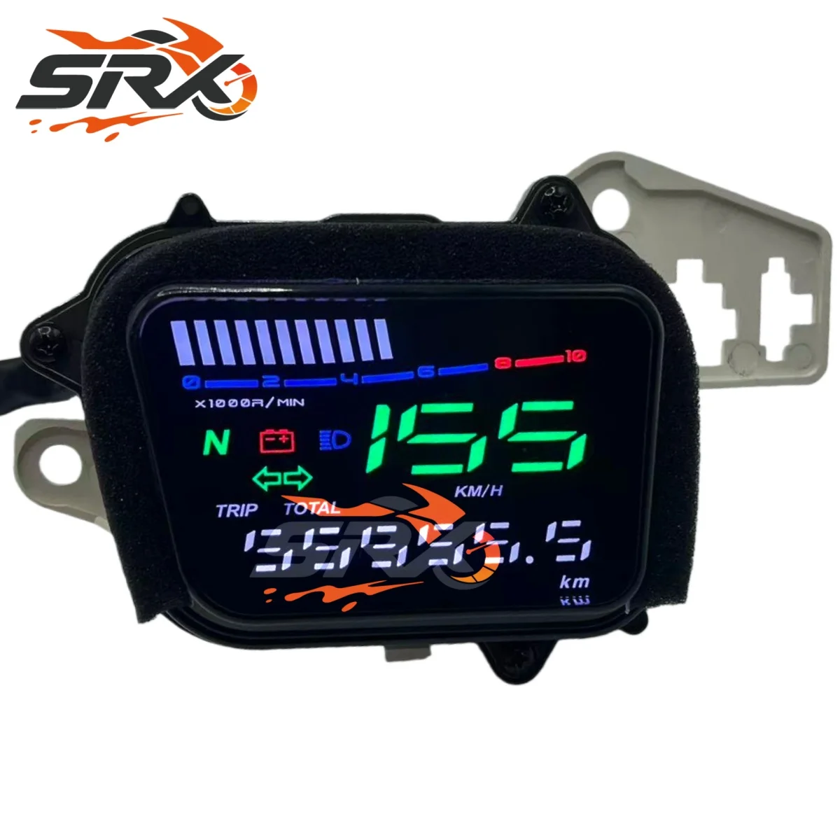 Motorcycle Tachometer Digital Odometer Speedometer Meter Gauge For Honda POP100 POP 100