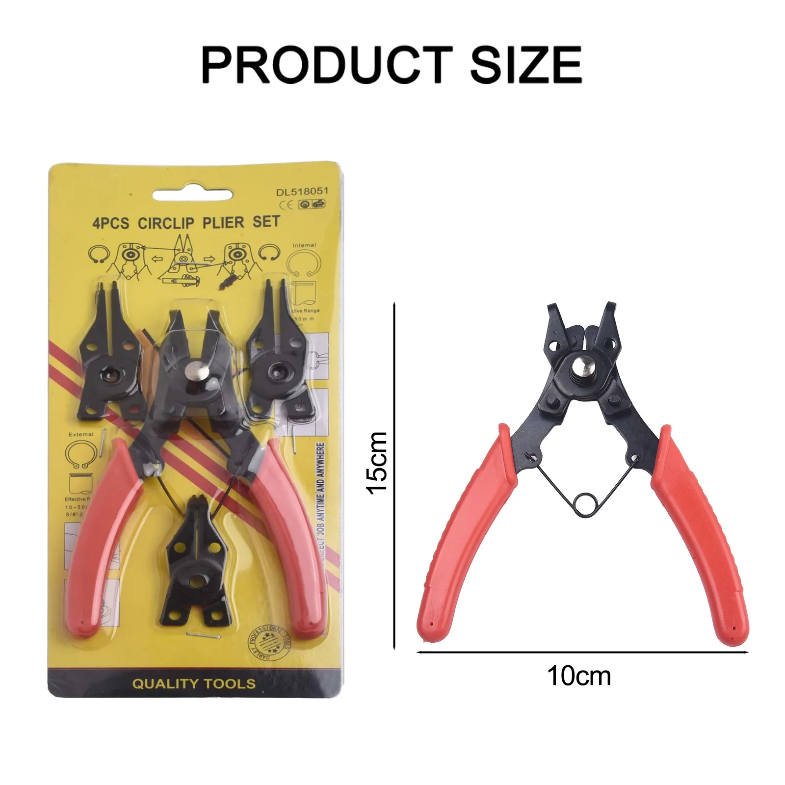 Features Multi Function And Non Slip Design High Quality Installation And Removal Retaining Crimping Tongs Head