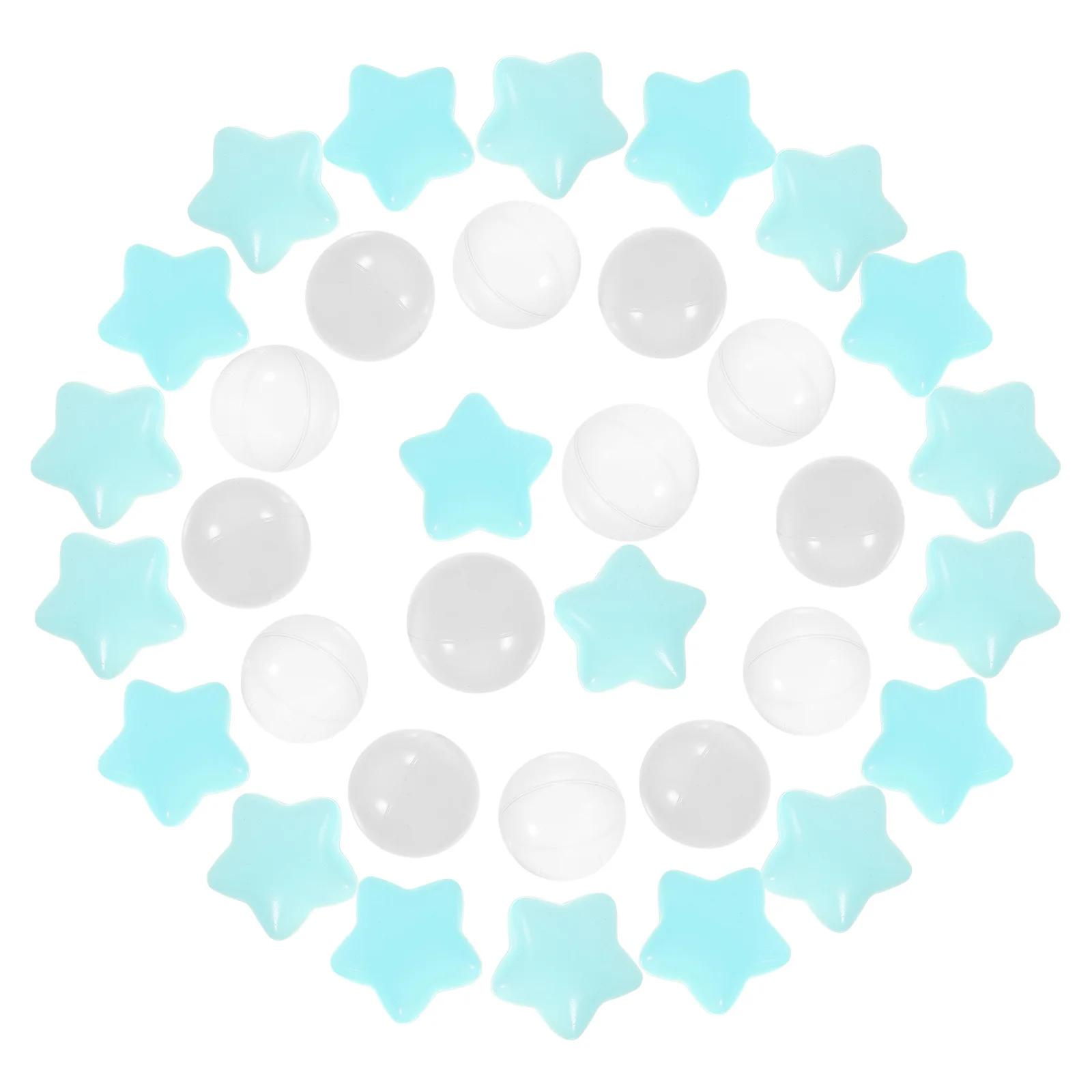 100 pçs bolas de oceano de plástico coloridas bolas redondas para crianças jogar áreas bolinhas piscina decorações de festa brinquedos de natação