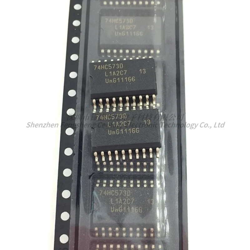 74HC573D 74HC573 SN74HC573DWR SOP-20 SMD D-TYPE FLIP-FLOP логический чип новый оригинальный