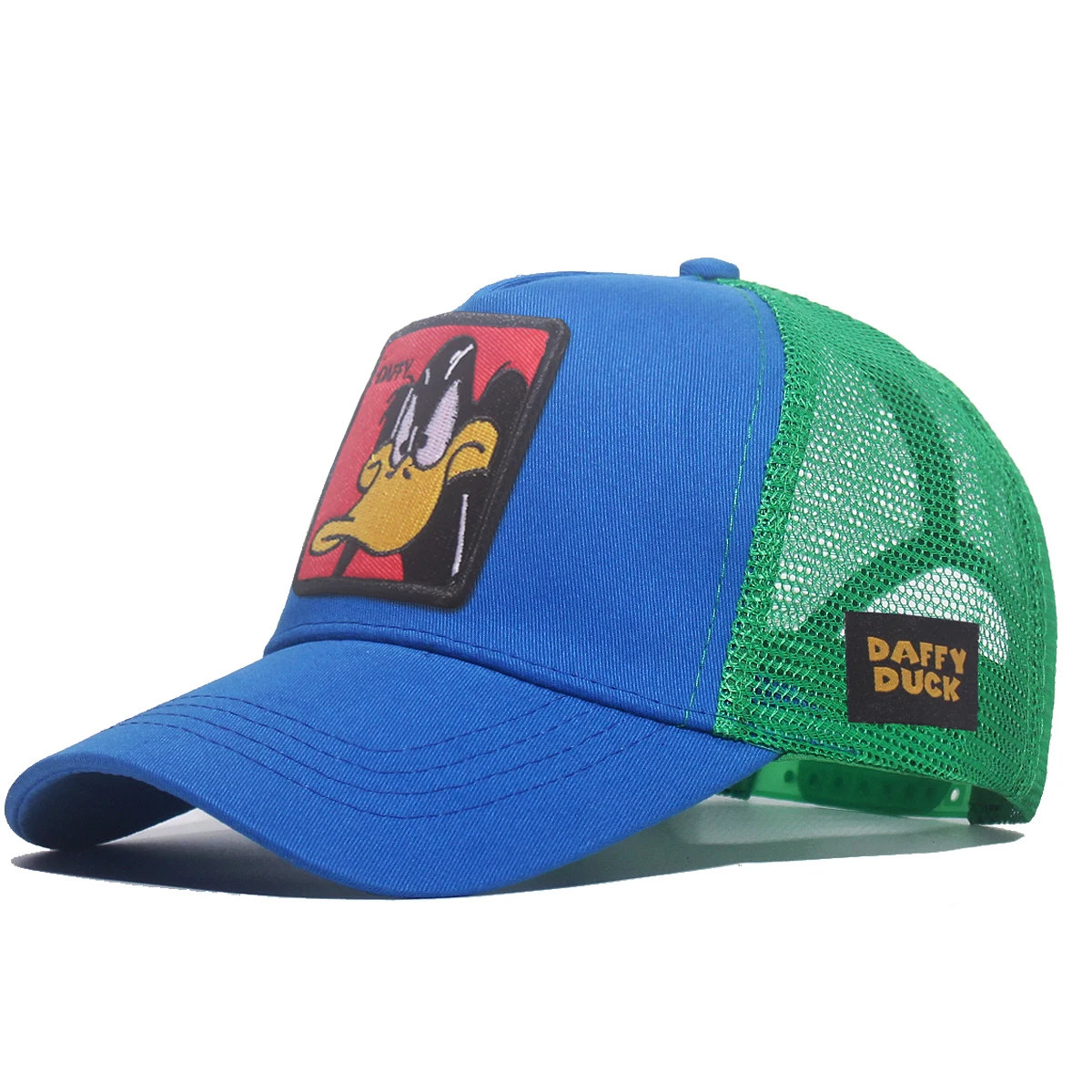 Animals Cartoon Embroidery Patch  Baseball Cap Men Trucker Hat  Women Snapback Hip Hop Hat Summer Mesh Gorras Streetwear Bone