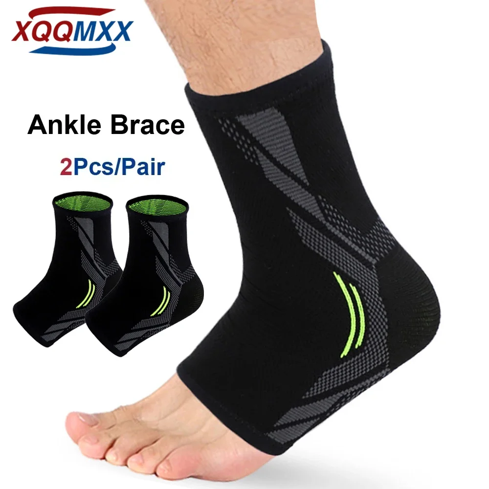 Ankle Brace Compression Support Sleeves for Joint Pain, Achilles Tendon, Plantar Fasciitis, Swelling Relief & Injury Recovery