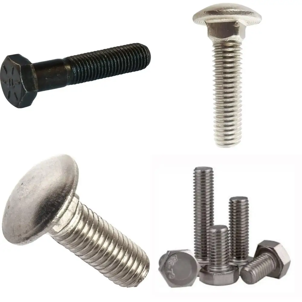 براغي ذات غطاء سداسي من الدرجة 8، لمسة نهائية عادية، 9/16-12 × 3، خيط خشن، ملولب جزئيًا، طول الخيط 1.375، 150 قطعة #1