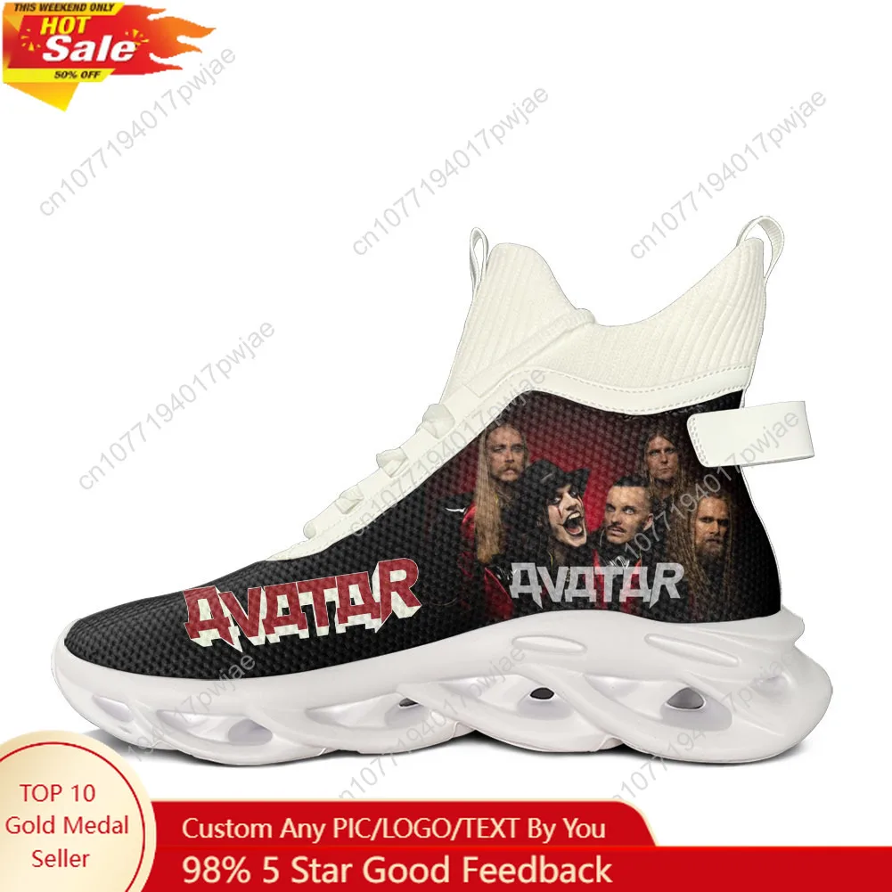 

Avatar Rock Band High Top Flats Sneakers Mens Womens Hiking Sneakers Travel Mountaineering Lightweight Shoes Running Shoes