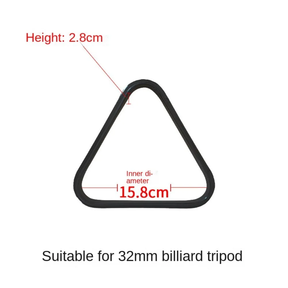 Ferramenta tripé quadro triângulo forma bolas de bilhar organizador titular triângulo bola rack reutilizável snooker mesa bolas quadro
