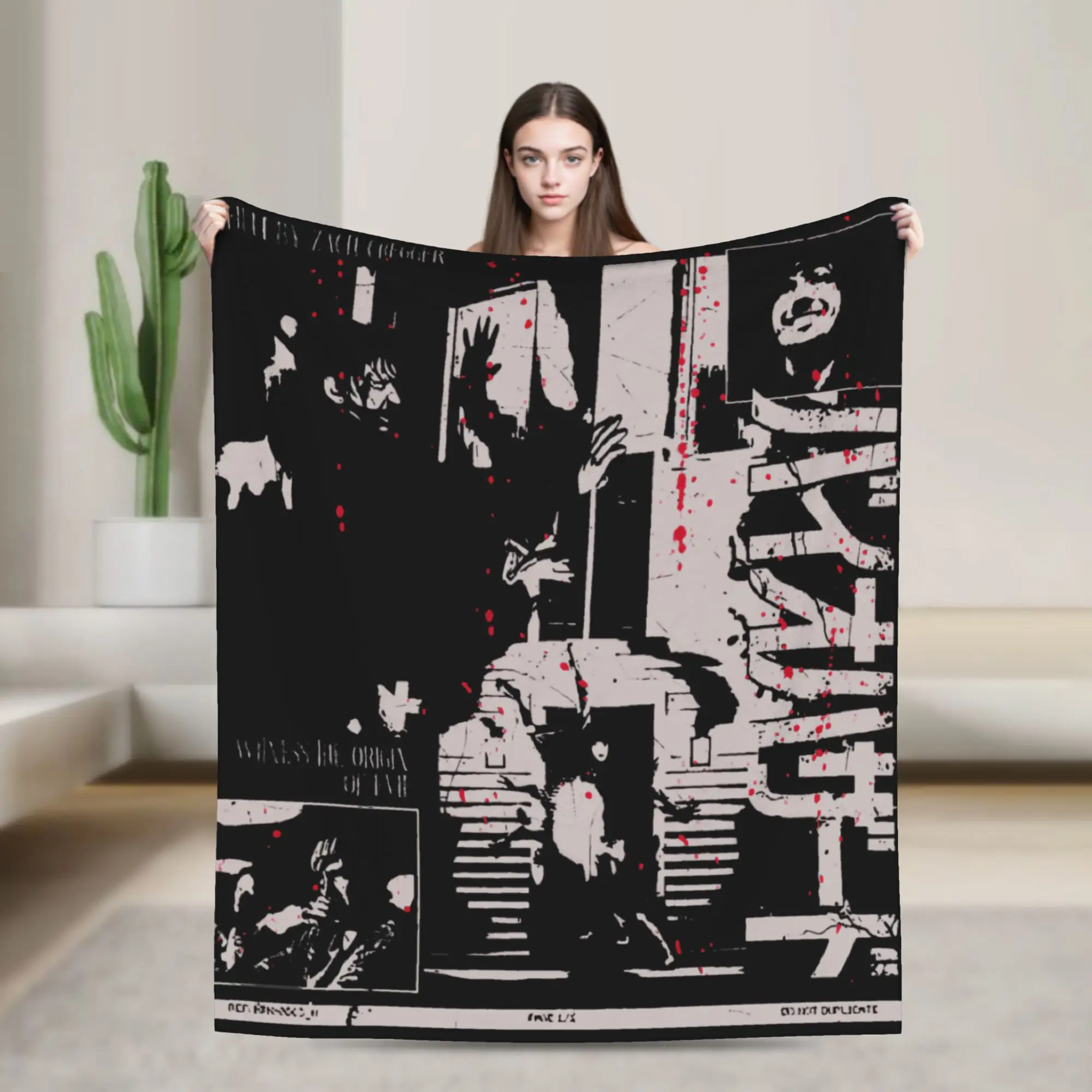 2026 RE Movie Bryan Blanket Cover Fleece  Ultra-Soft Throw Blanket for Airplane Travel Bedspread