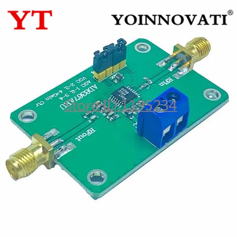 AD8367 AGC Voltage Gain Module High Performance Variable Gain Amplifier Wide Bandwidth Detector Board for Electrical Tools