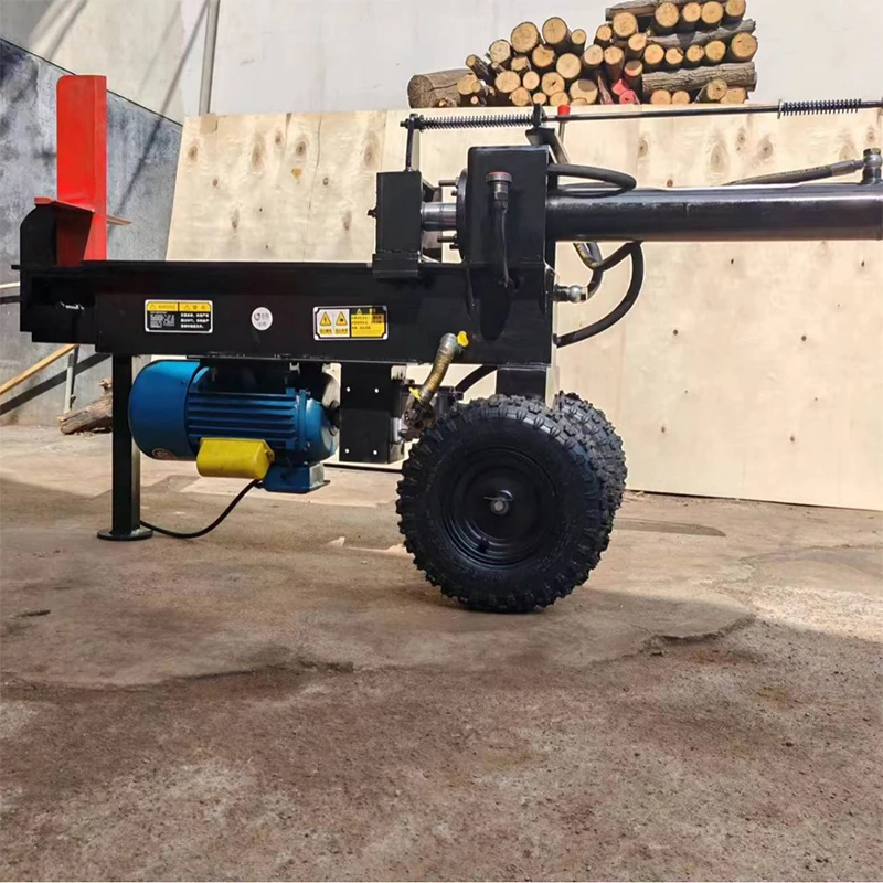 Forestry machinery wood splitting machine 7 tons wood splitting machine Professional log splitting