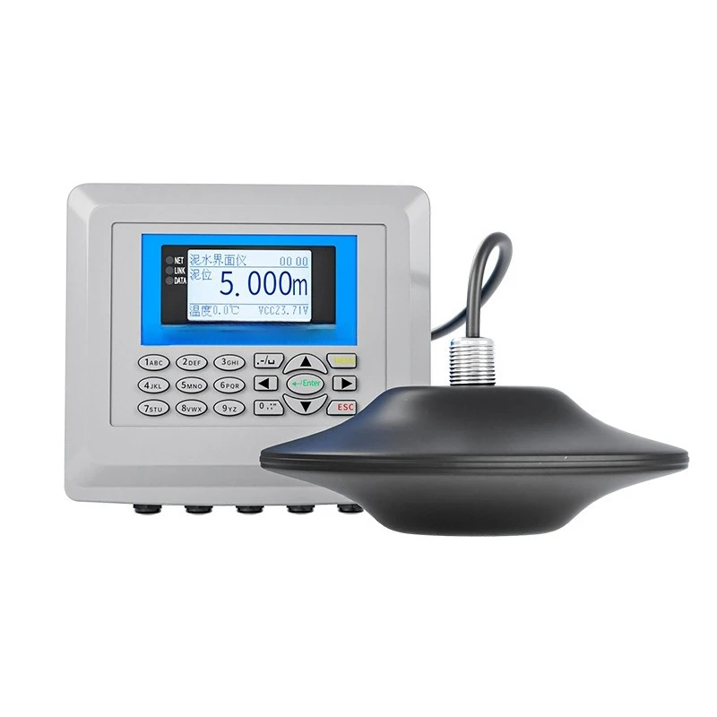 

Online ultrasonic mud-water interface instrument Split sewage treatment mud level measurement