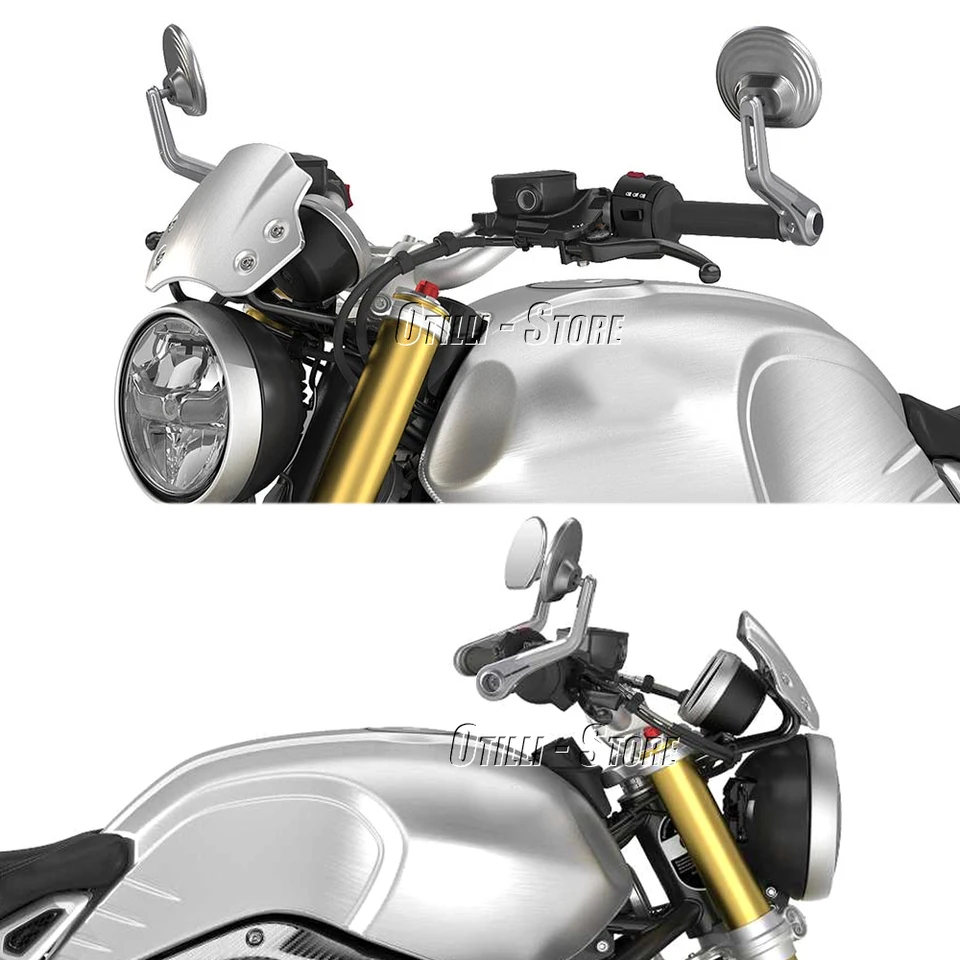 RnineT用オプション719バーエンドミラー モーターサイクルミラー,リアミラー,バーエンドミラー,bmw r9t,rninet