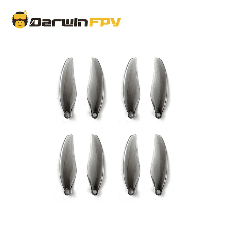 12Pairs DarwinFPV F4019-2 Folding Propeller 4inch PC 5mm Diameter  For 1503-1505 Brushless Motor For FPV Drone