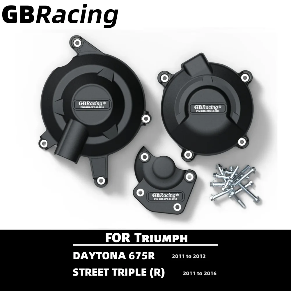 

GB Racing AC Generator Cover DAYTONA 675R 2011-2012 Triumph Body and Frame, Motorcycle Clutch Water Pump Engine Protective Cover