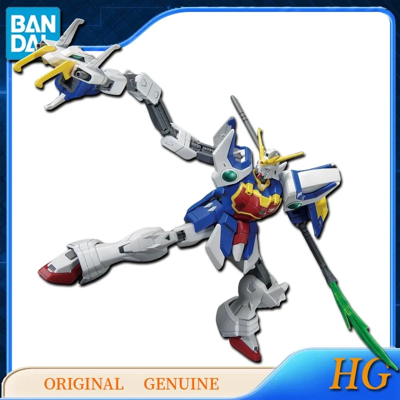 Bandai Original Genuine HG XXXG-01S SHENLONG GUNDAM Figurki akcji z anime Zabawki dla chłopca Dziewczyna Prezent dla dzieci Model kolekcjonerski Ozdoby