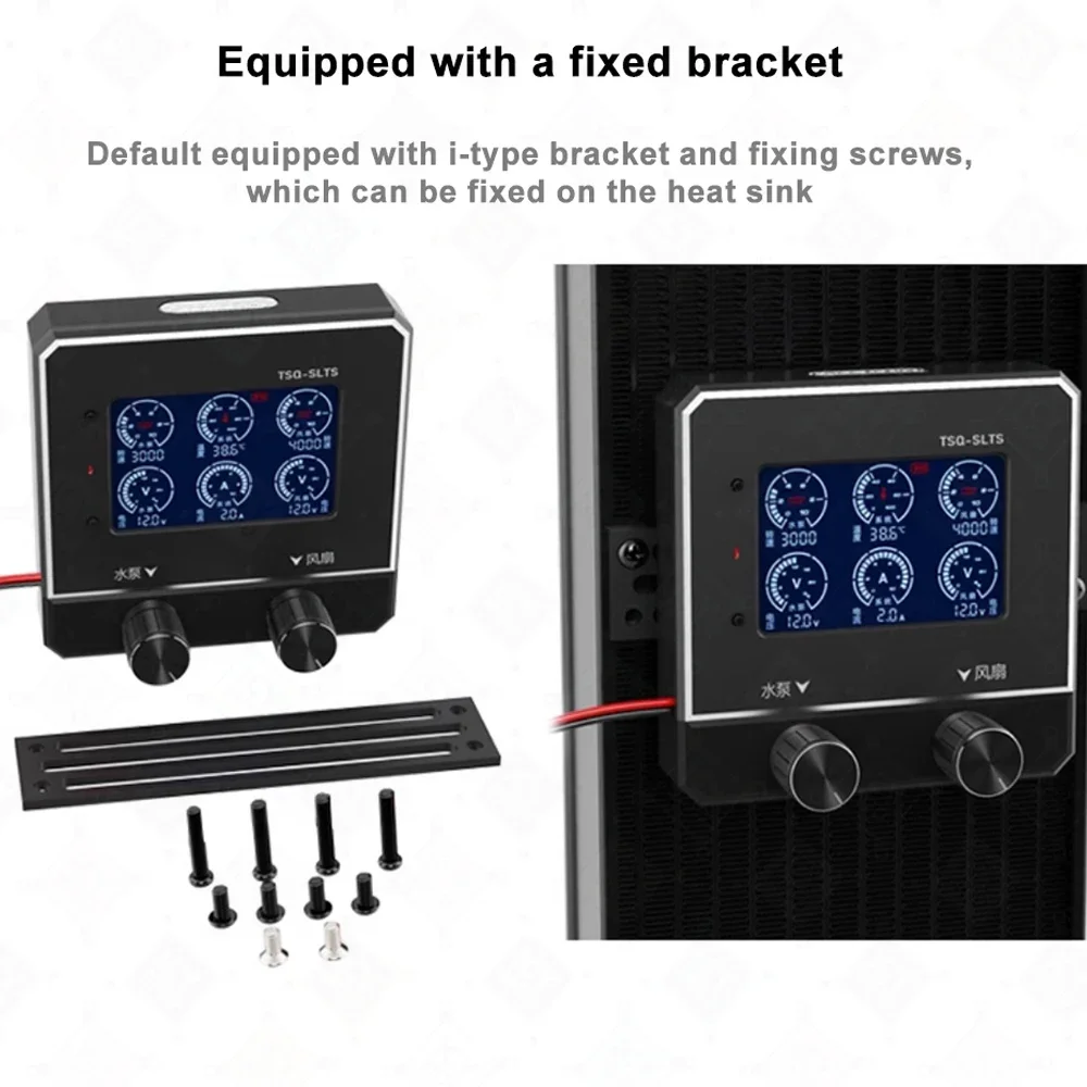 Imagem -06 - Detector Multifuncional Zemod Aio Controlador de Velocidade da Bomba de Água do Ventilador Suporta Mod de Detecção de Temperatura Ambiental Líquida