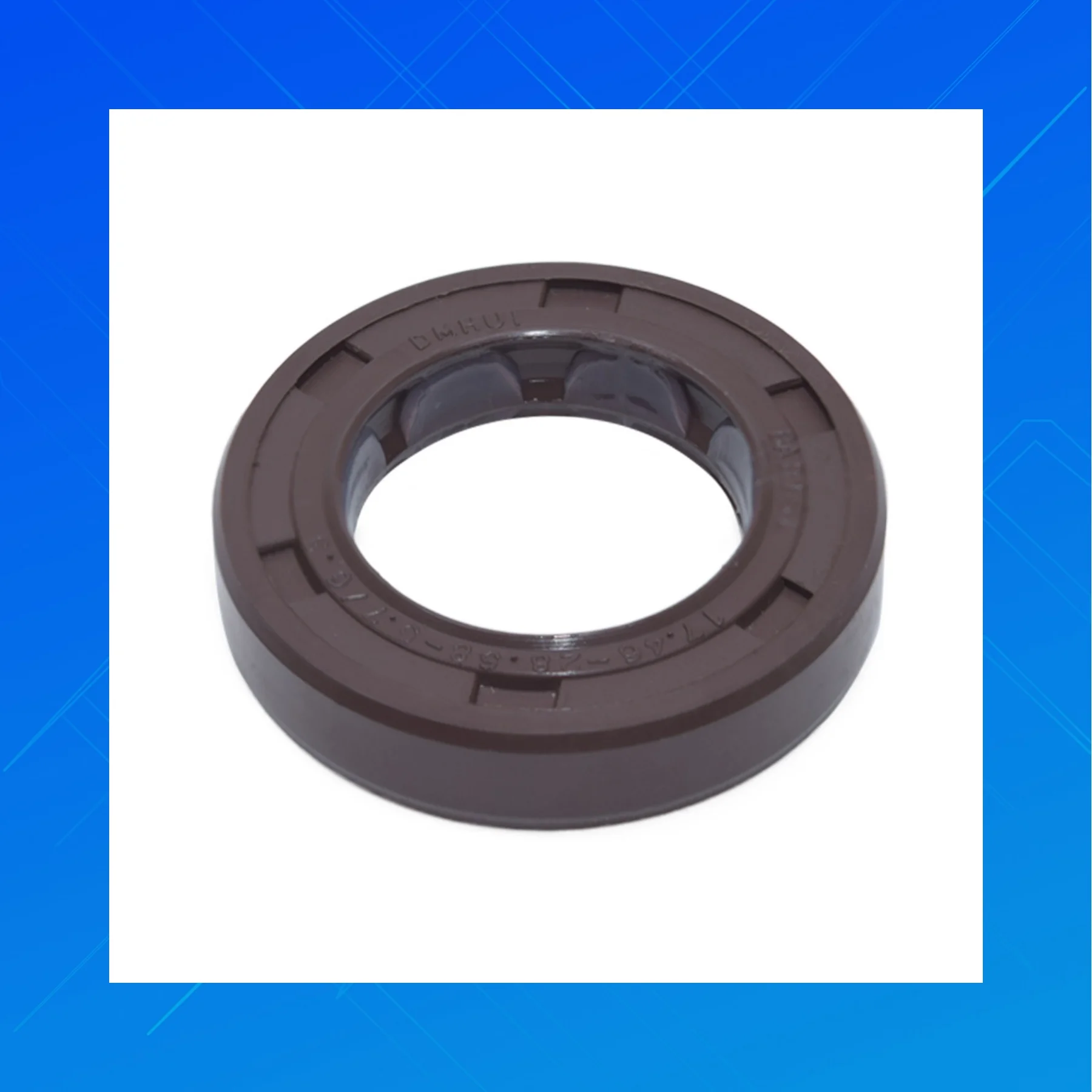 

Size: 17.46x28.58x5.7/6.3mm. DMHUI high-quality FKM hydraulic motor oil seal, applicable to Sam gear pump.BAB1SL style