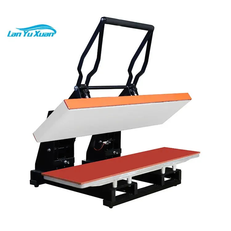 Factory Directly Price 25x100cm Sublimation Manual Lanyard Heat Press Transfer Double Side Printing Machine Jiangchuan