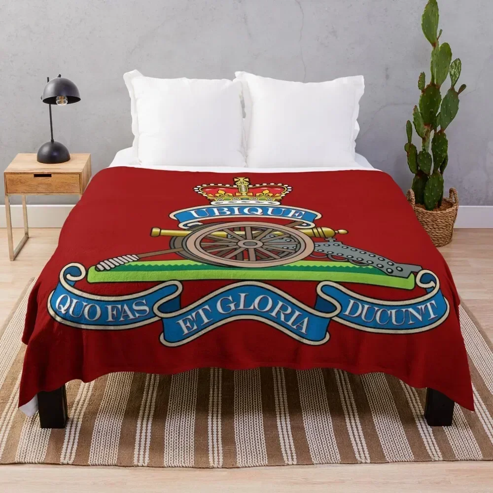 ROYAL REGIMENT OF ARTILLERY Throw Blanket Baby Winter beds for winter Stuffeds Blankets