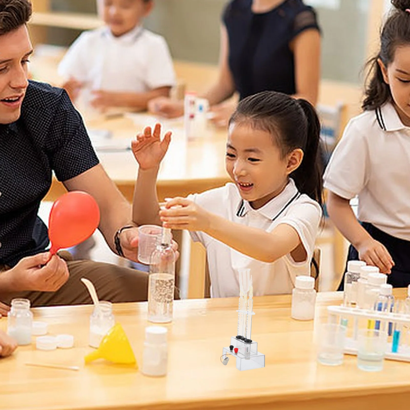 

Electrolyte Water Electrolysis Experimenter Type Pp Chemical Teaching Props Learning