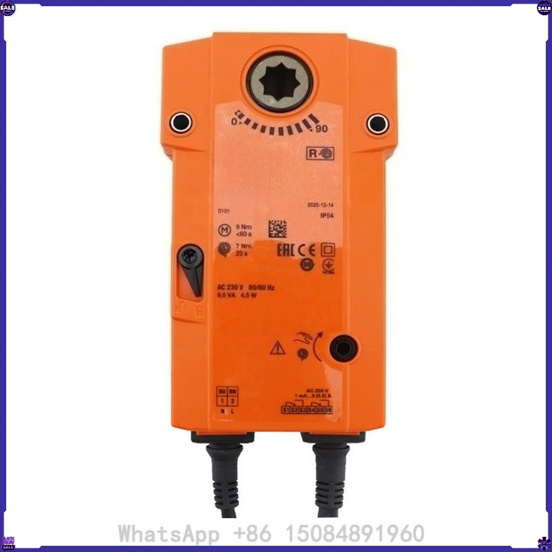 Mechanical Self-Reset Fire & Smoke Damper Actuator BFL/BFN Series 24V 230V Replacement for BLF24 BFN230