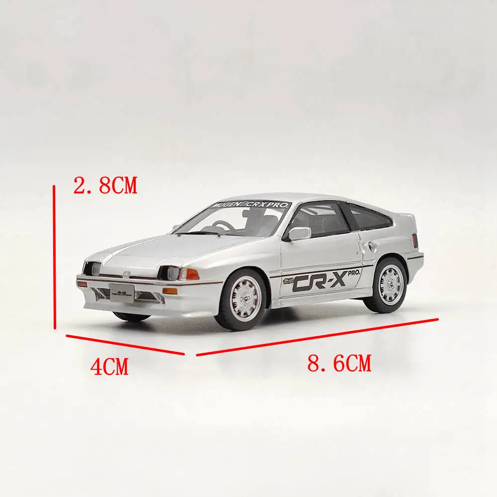 Hi-Story 1:43 For 1984 Honda CR-X PRO HS342 Resin Model Toys Car Limited Edition Collection