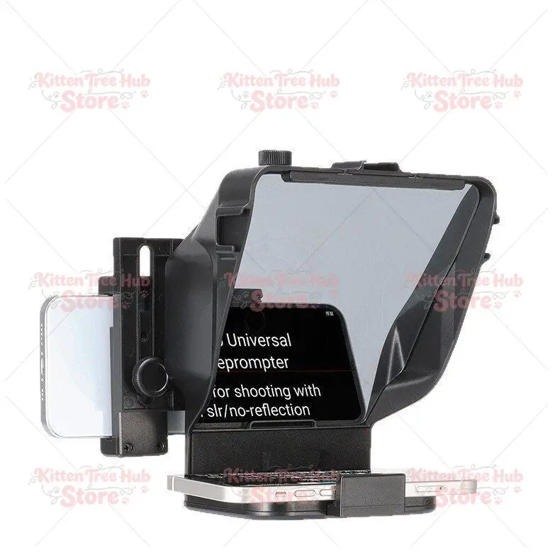 Universal Teleprompter for Smartphone & Camera, 4K HD Prompter Glass with Wireless Remote, for Video Recording, Live Streaming