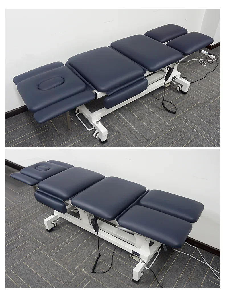 

Physical Therapy Table And Chiropractic Table Electric Massage Table Traction Bed