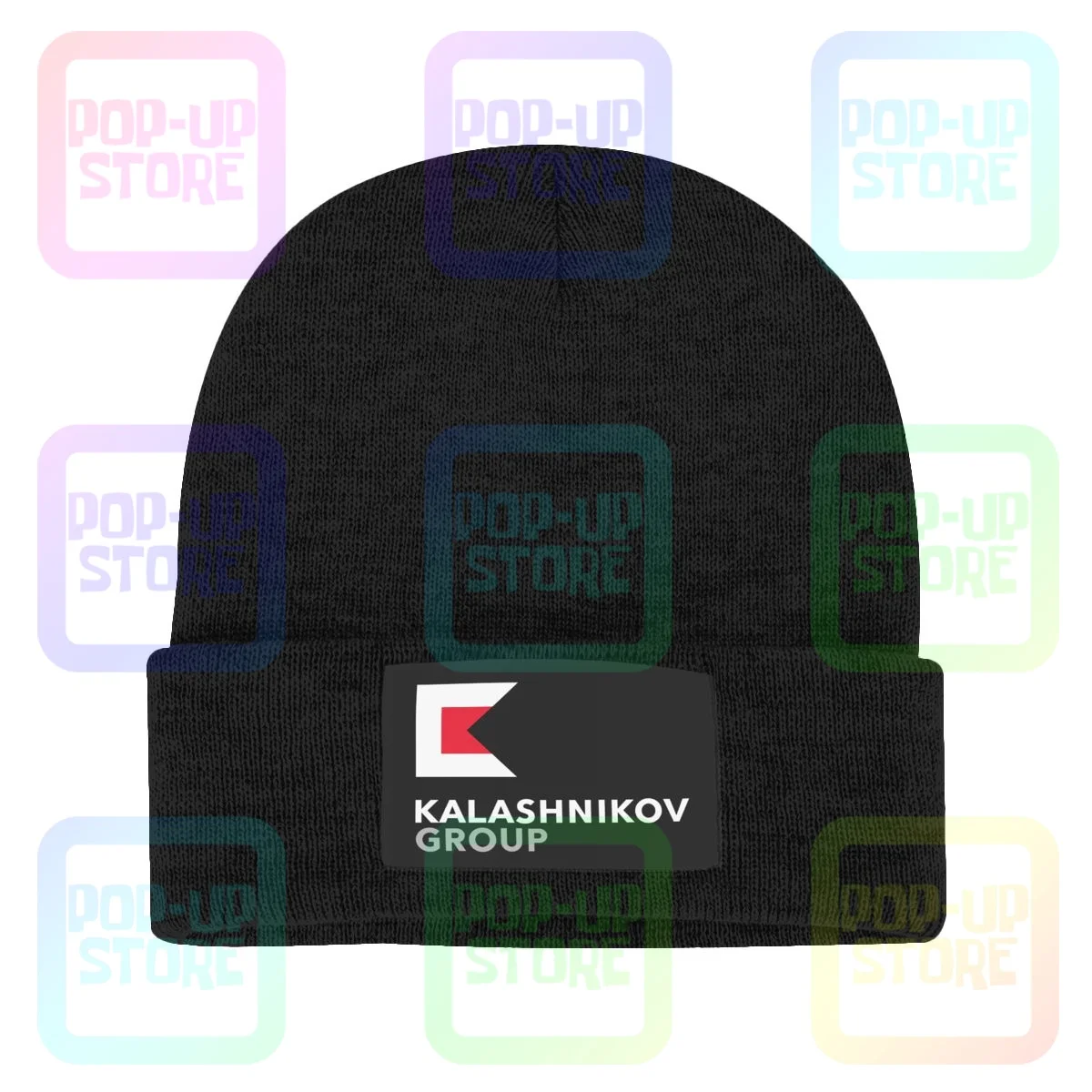 Kalashnikov Group Logo Knitted Beanie Hat Beanies Cap Gift Hot Deals Best Quality