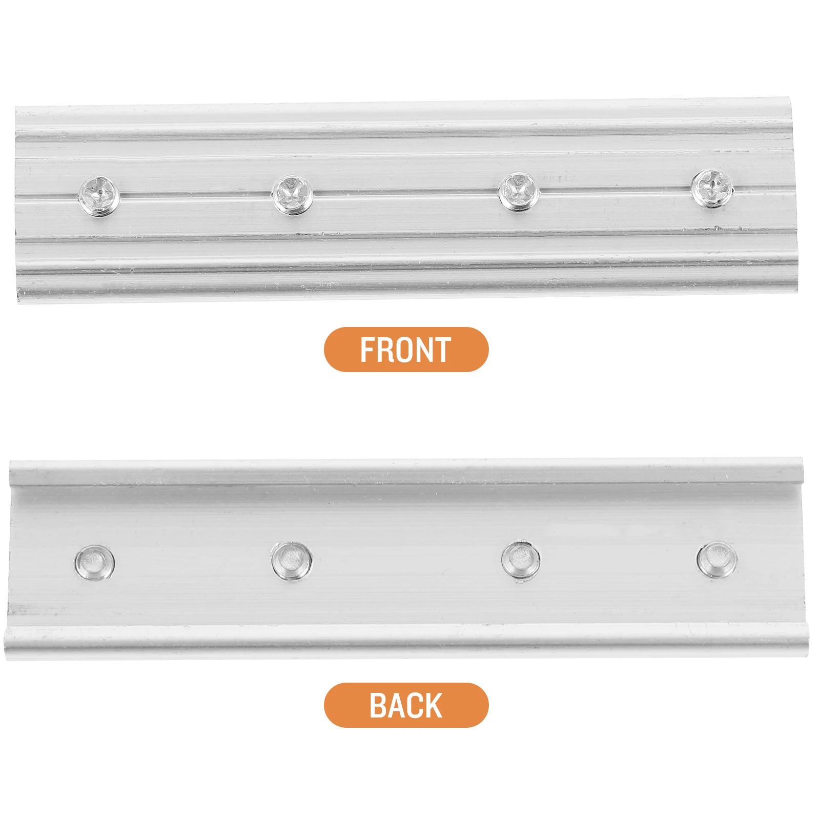 

Curtain Rod Connector Aluminum Alloy Tracks Metal End Glides Accessories Durable Multi Room Use Practical Design