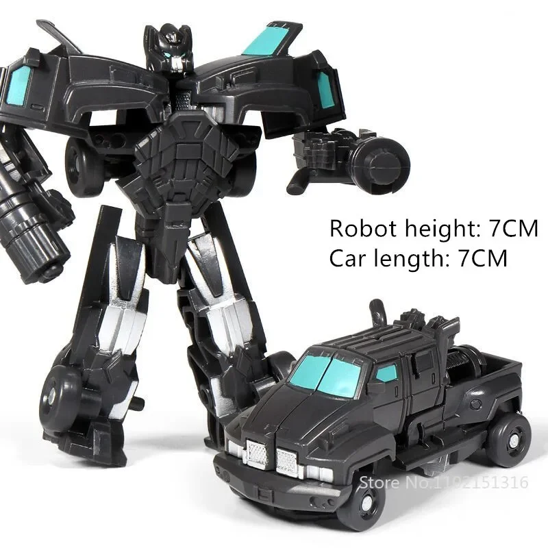 Mini Transformatie Robot Speelgoed Automodellen 2-in-1 Vervormde Auto Speelgoed Robots Kit Actiefiguren Kinderen Educatief Speelgoed Geschenken