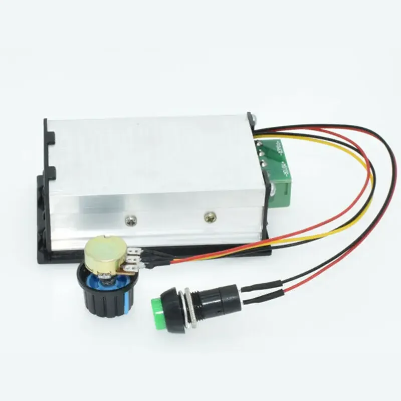 30A DC 6V-60V 12V 24V 48V Digital LED Display PWM DC Motor Controller Speed Regulator 0~100% Adjustable Control Governor