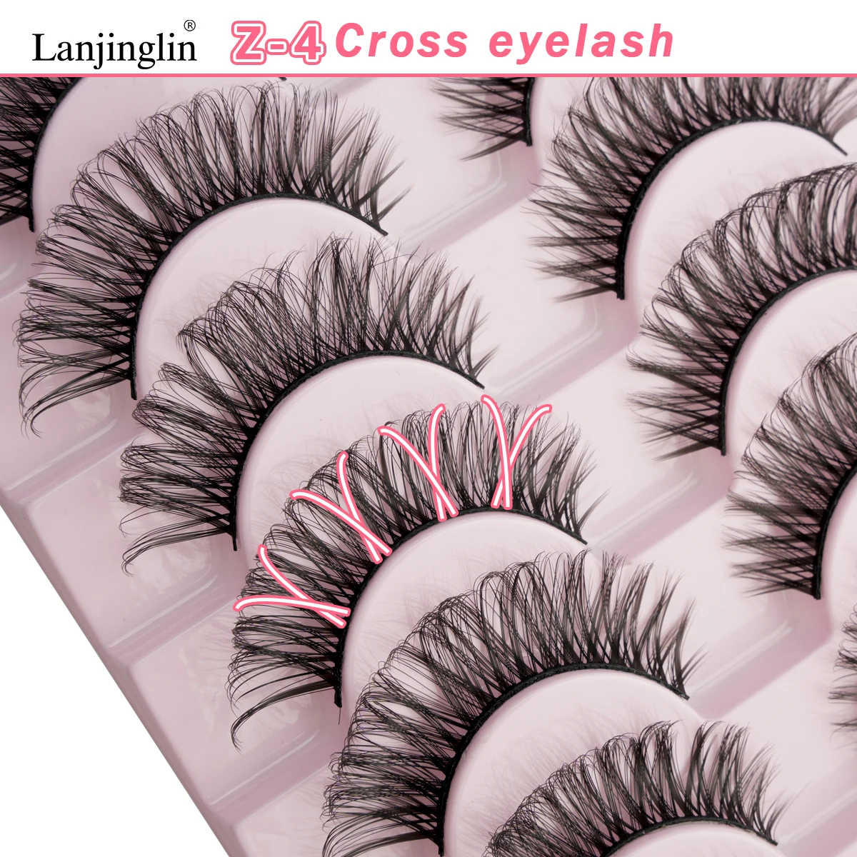 3/10 Pairs 3D Mink Lashes Natural Long Dramatic Thick False Eyelashes Handmade Makeup Tool Fake Lashes In Bulk maquillaje Cils