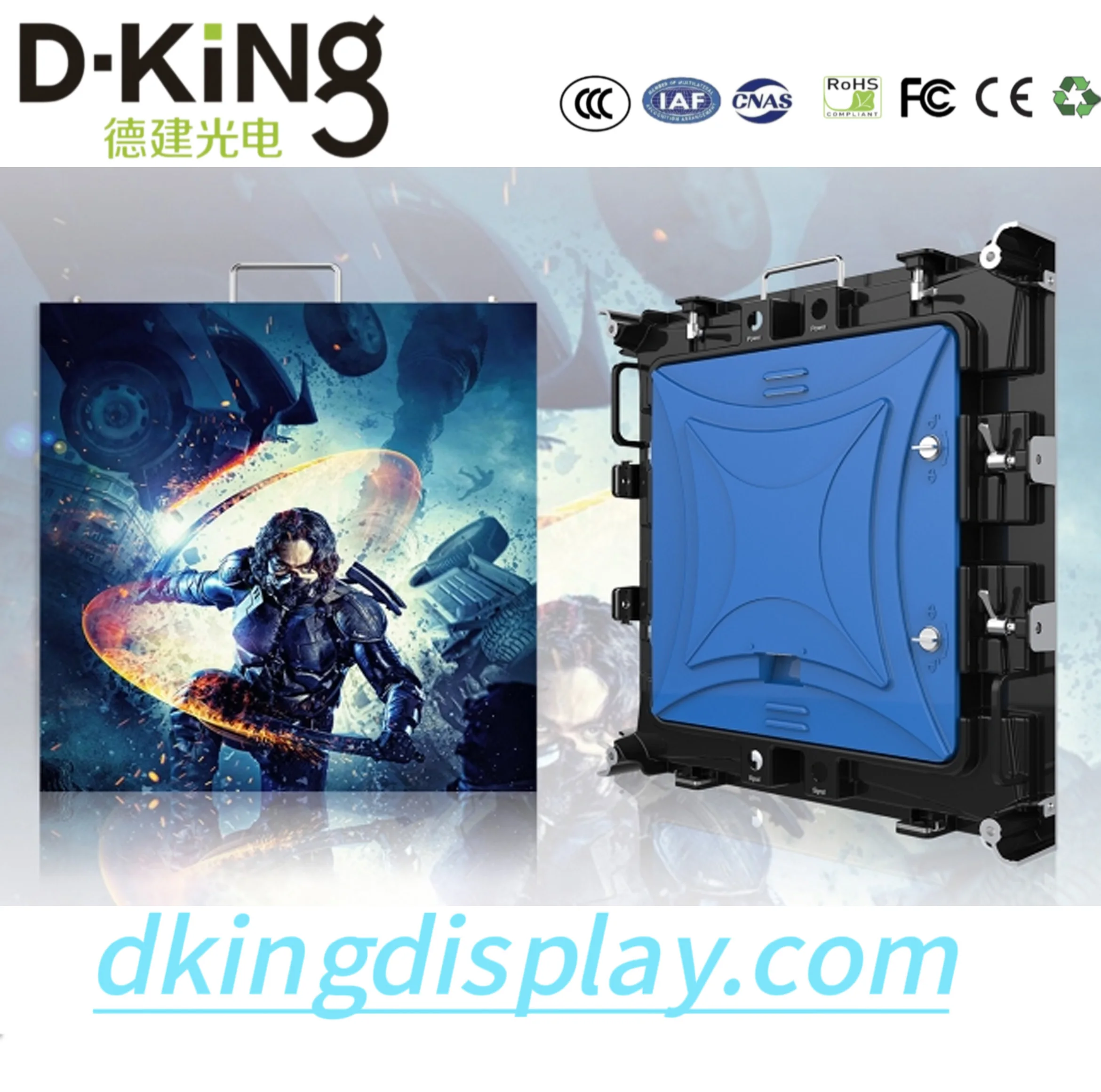 

Full Color HD 4K Indoor P2 Led Stage Led Video Wall LED Rental Panel Digital LED Display Screen GOB 640*480mm cabinet