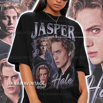 Jasper Hale Shirt Filme The Twilight Saga Jackson Rathbone Kristen Stewart T-Shirt Robert Pattinson Tee Bn16