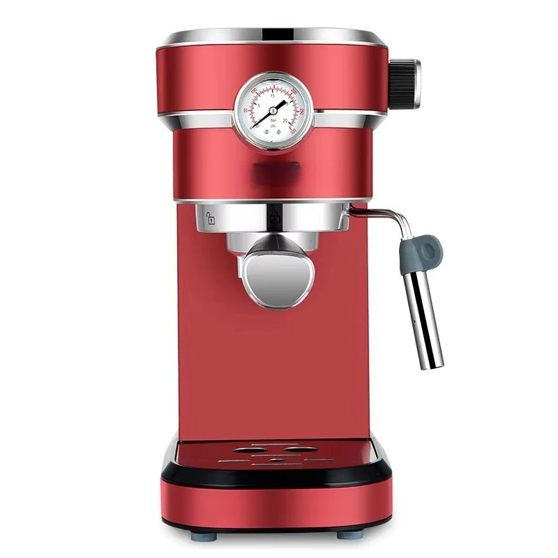 New Italian Coffee Machine Household Semi Automatic Latte Art Steam Coffee Machine Milk Frother