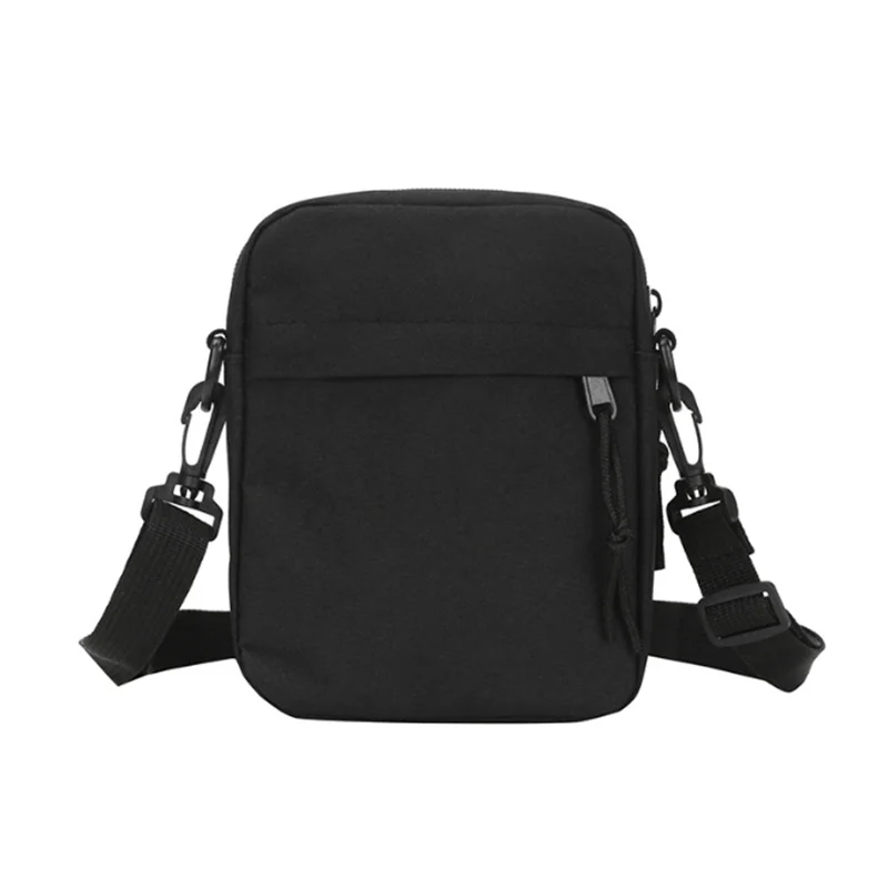 1PC Messenger Sling Bags For Men Casual Canvas Small Zipper Crossbody Bag Pouch Simple Small Crossbody Shoulder Bag Men Bag