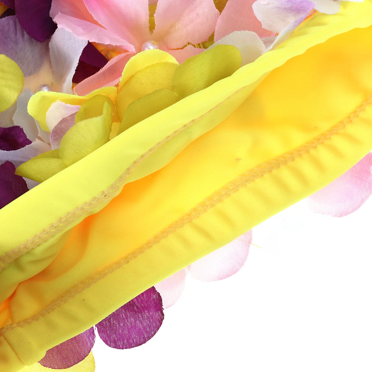 

Colorful Flower Swim Cap Large Size 3D Floral Petal Swimming Hat for Women Bath Bathing Caps Anti-Slip Flower Swim Cap