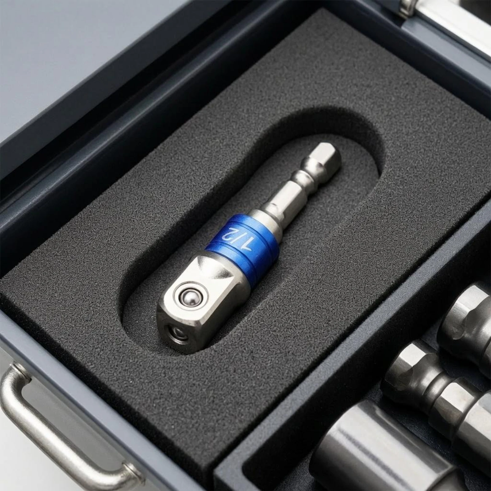 Picture 6: Socket Adapter Extension Rod Grooved Shaft Hex Shank Socket Adapter Tool Accessory Long-Lasting Corrosion Resistant
